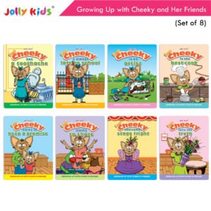 Jolly Kids Growing Up with Cheeky and Her Friends Set of 8 1