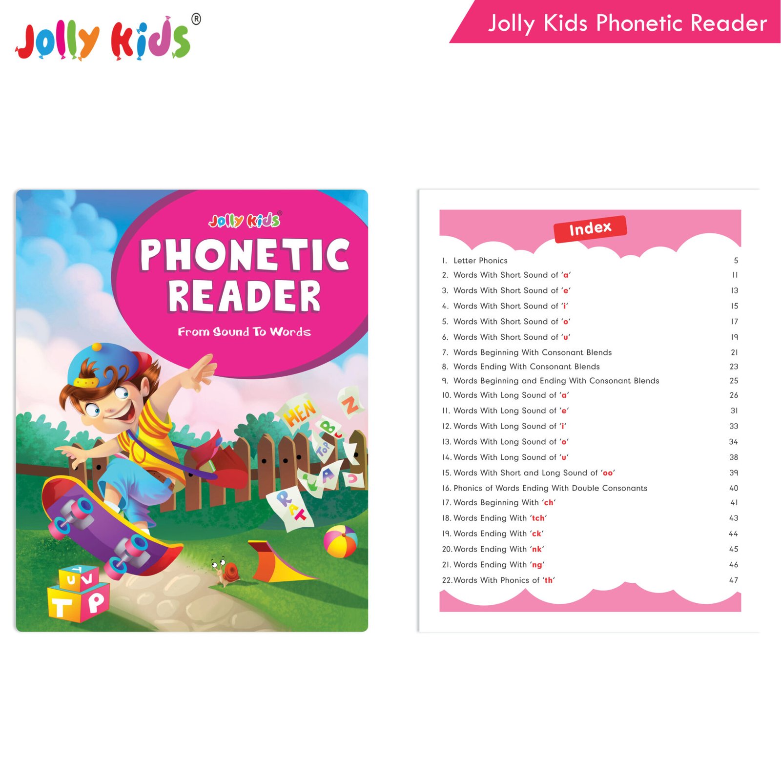 Jolly Kids Phonetic Reader 3