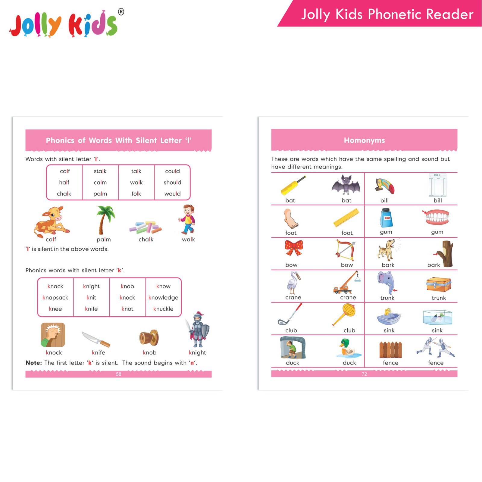 Jolly Kids Phonetic Reader 6