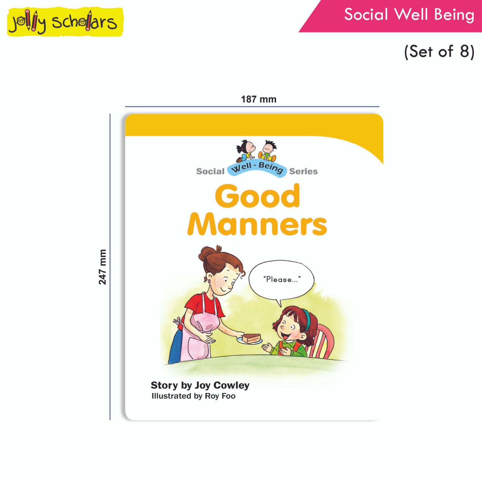 Jolly Scholars Social Well Being Set of 8 2