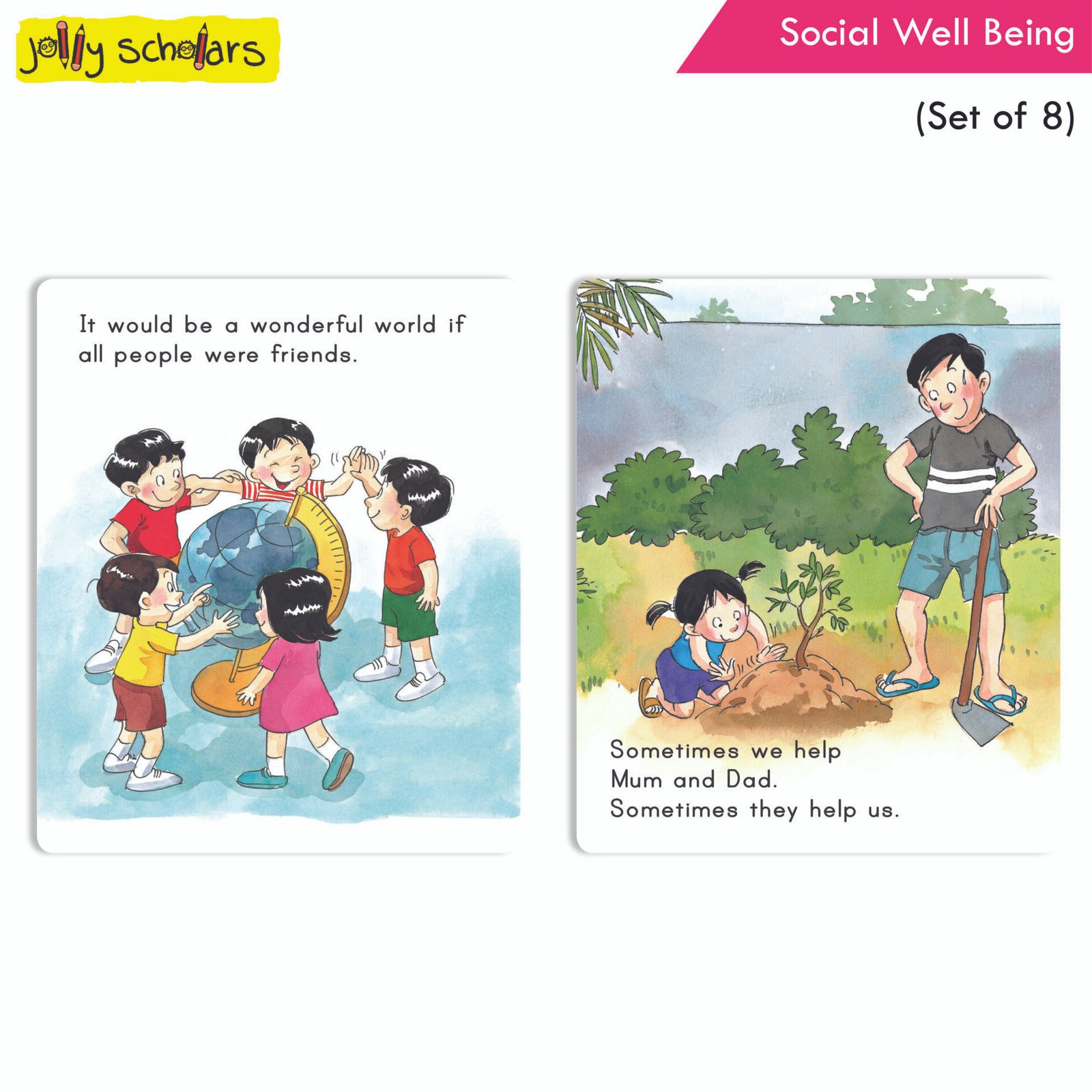 Jolly Scholars Social Well Being Set of 8 3