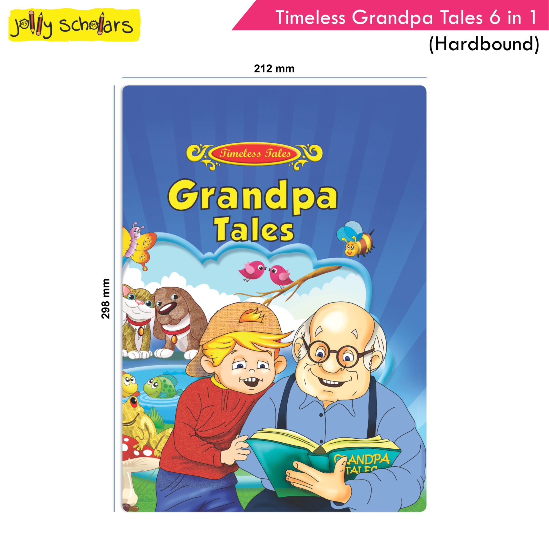 Jolly Scholars Timeless Grandpa Tales 6 in 1 Hard Bound 2