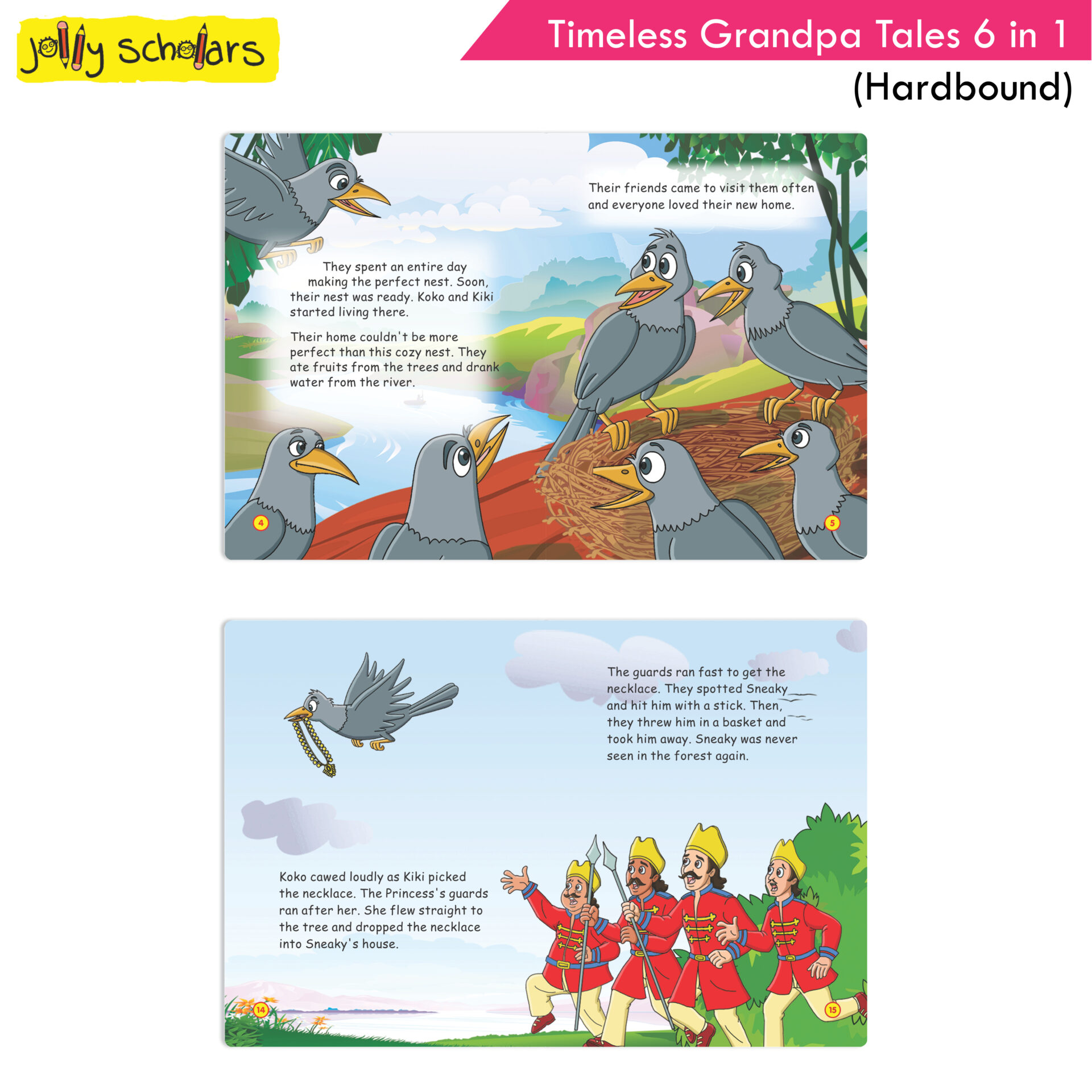 Jolly Scholars Timeless Grandpa Tales 6 in 1 Hard Bound 3