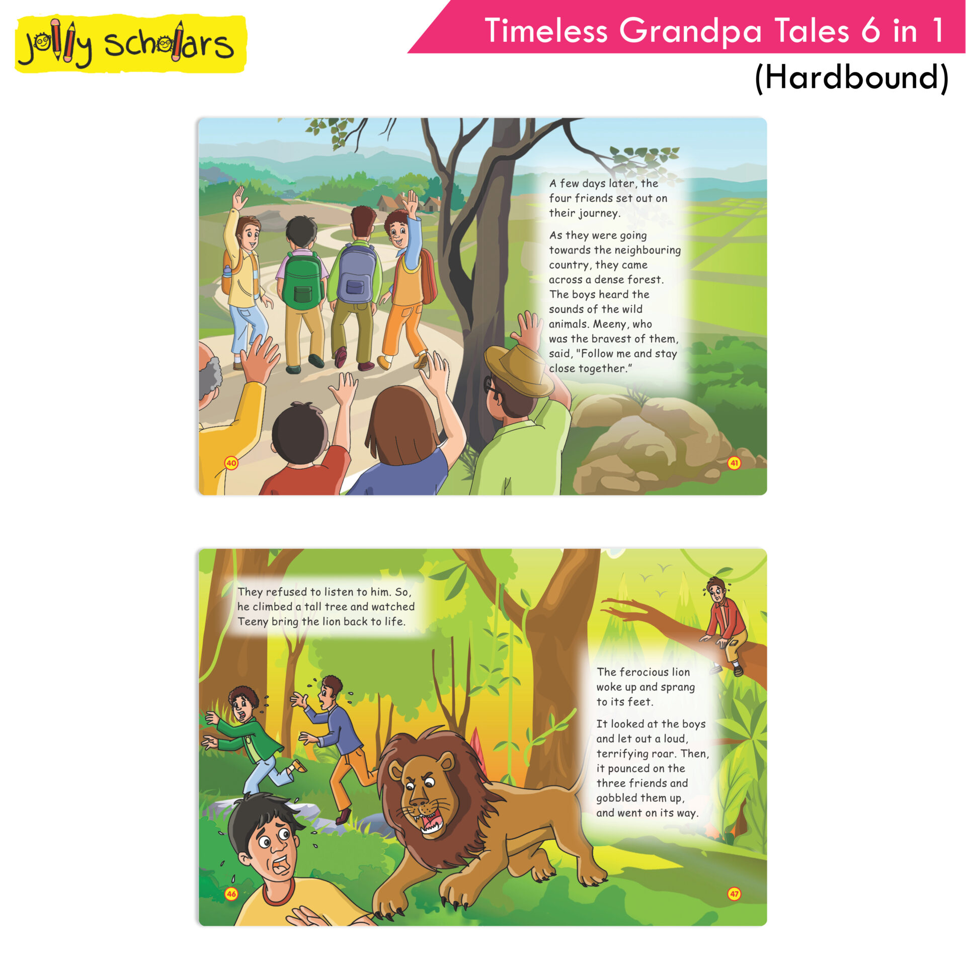 Jolly Scholars Timeless Grandpa Tales 6 in 1 Hard Bound 5