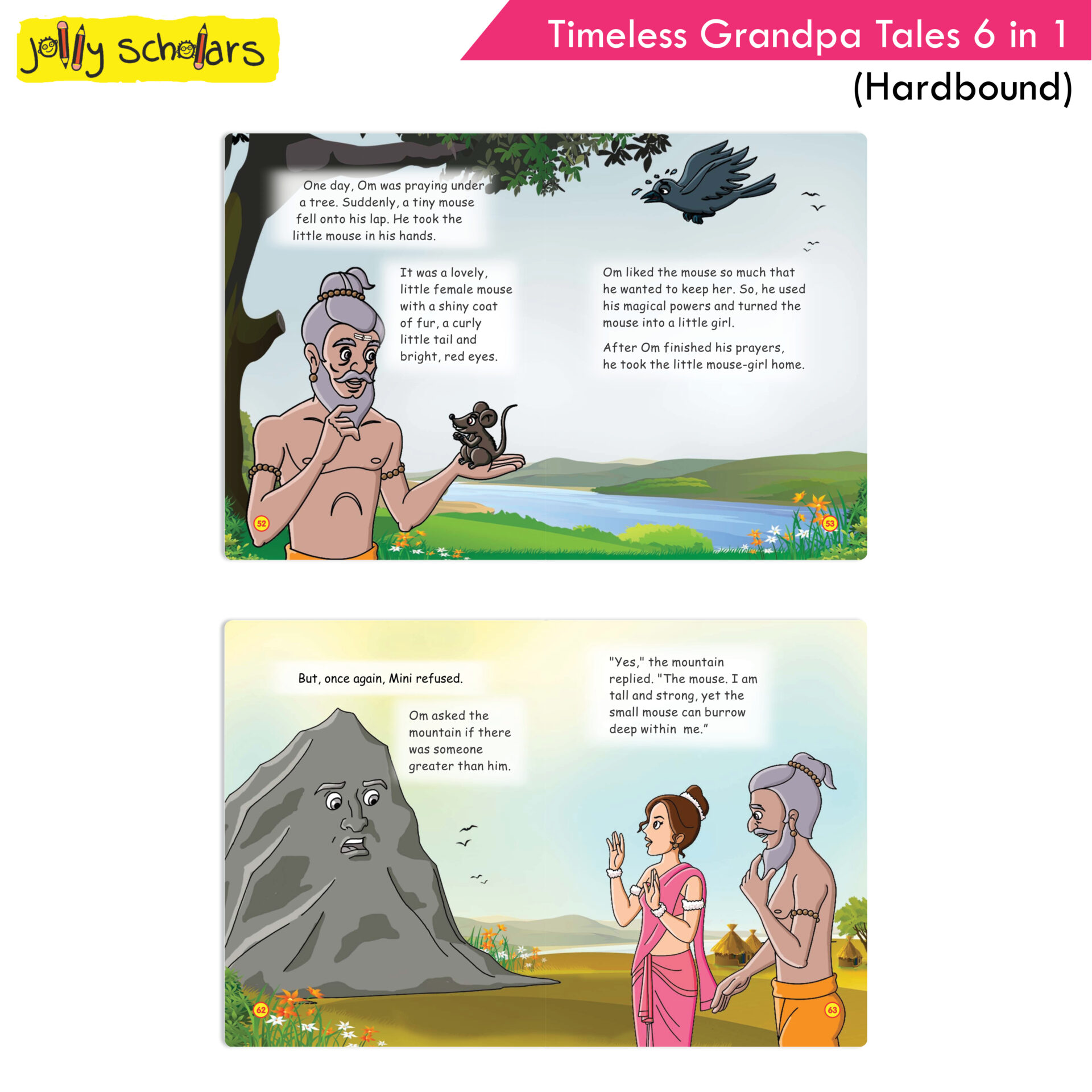 Jolly Scholars Timeless Grandpa Tales 6 in 1 Hard Bound 6