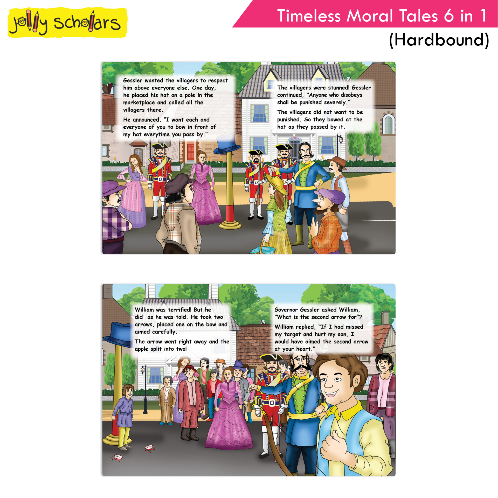 Jolly Scholars Timeless Moral Tales 6 in 1 Hard Bound 6