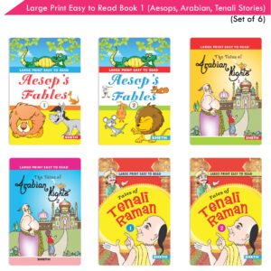 Large Print Easy to Read Book 1 Set of 6 1