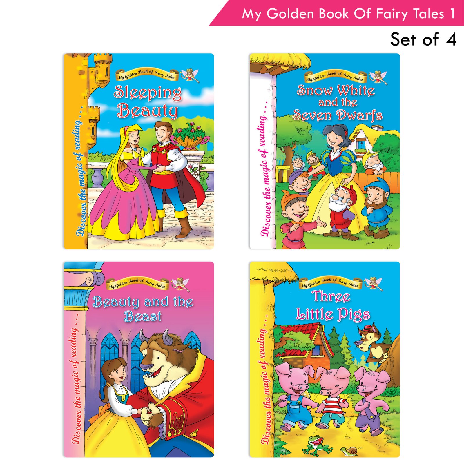 My Golden Book Of Fairy Tales 1 Set of 4 1