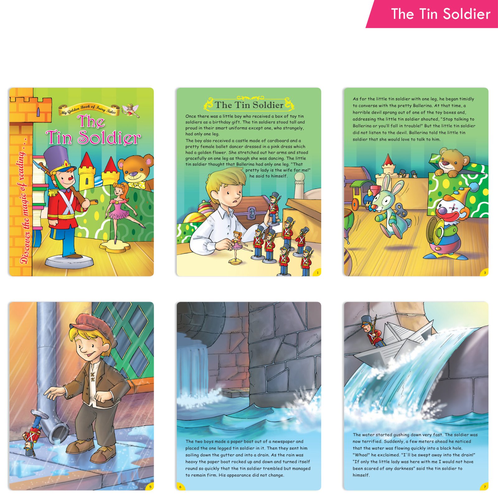 My Golden Book Of Fairy Tales 4 Set of 4 3