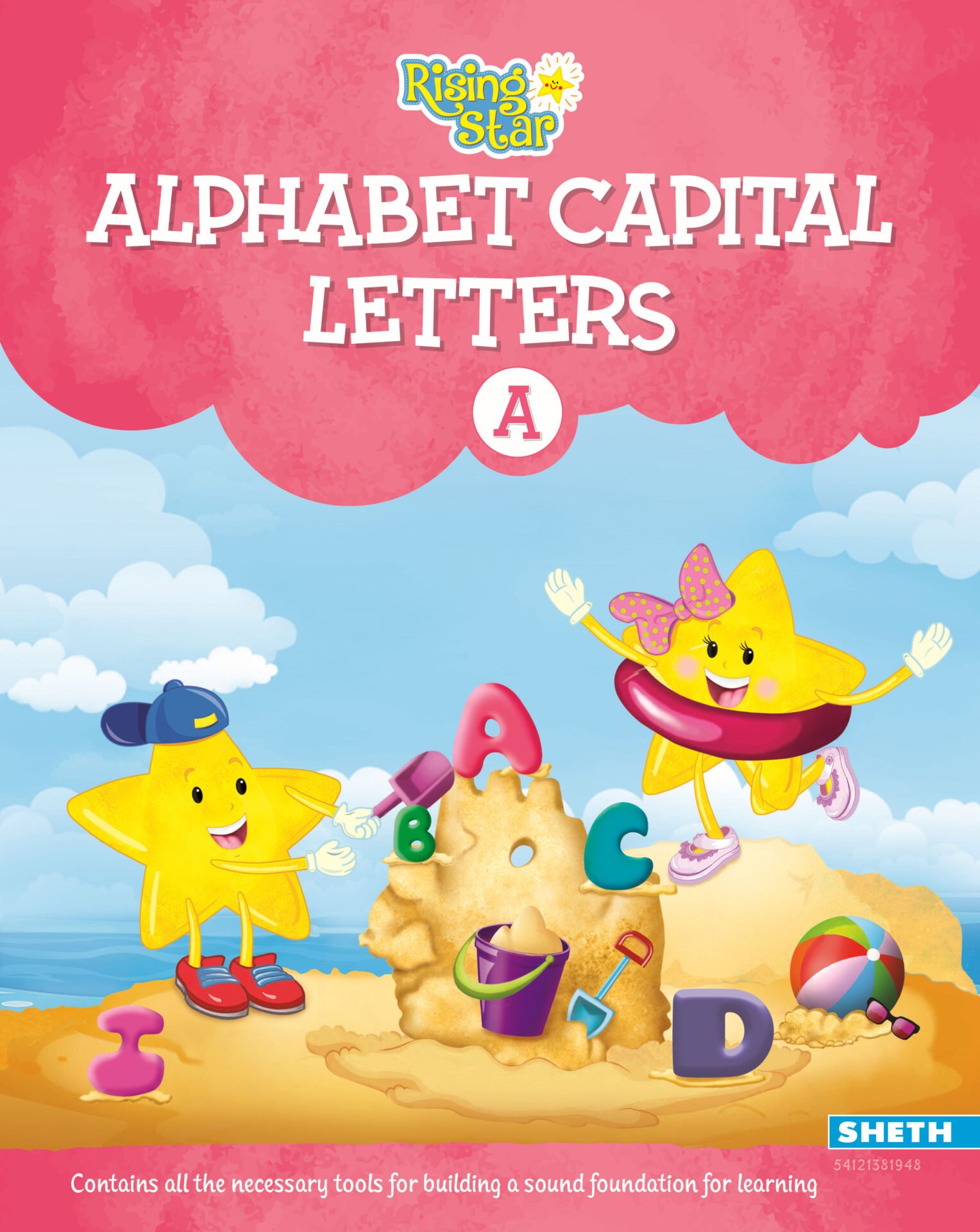 Rising Star Alphabet Capital Letter A 01 1