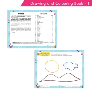 Rising Star Drawing and Colouring Book 1