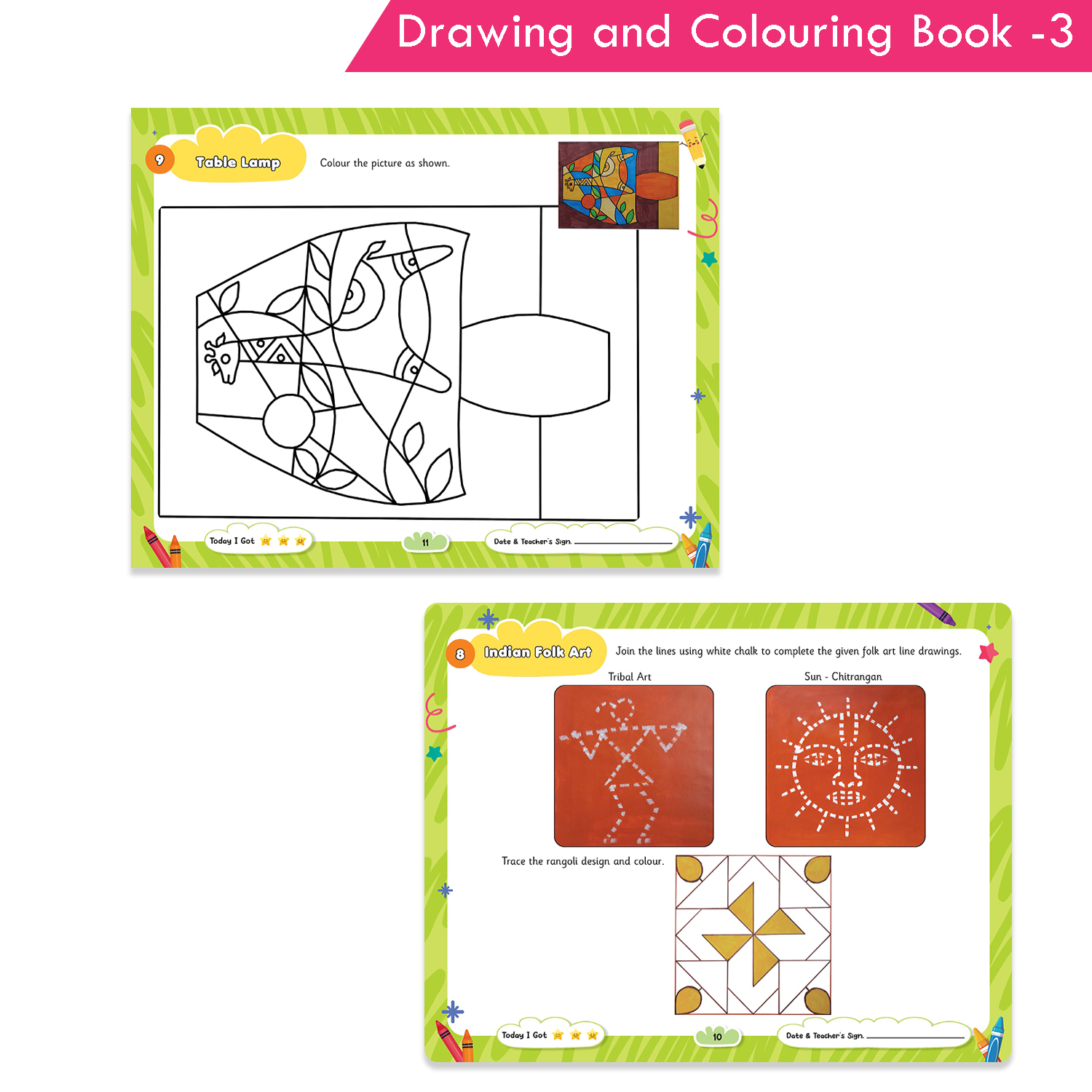 Rising Star Drawing and Colouring Book 3 - Image 4