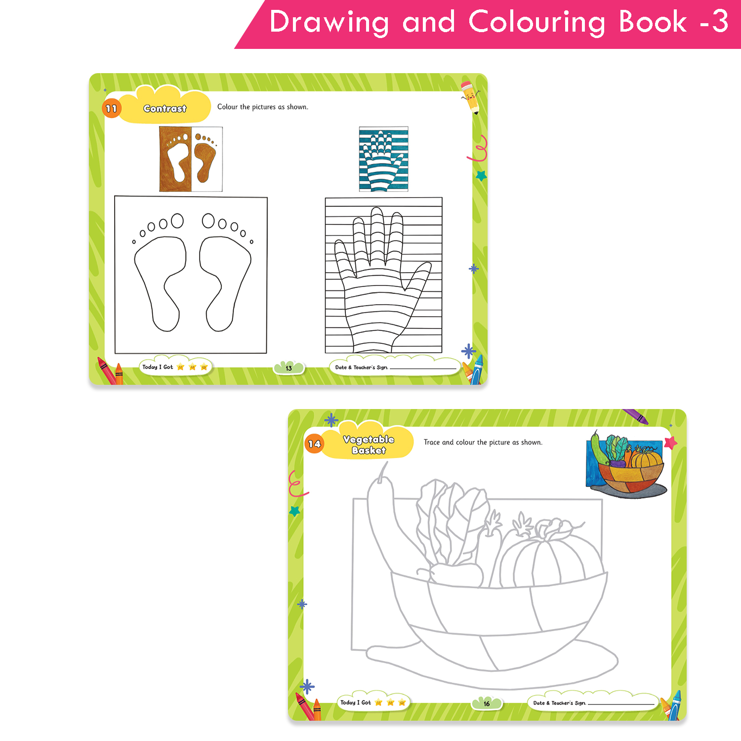 Rising Star Drawing and Colouring Book 3 - Image 5