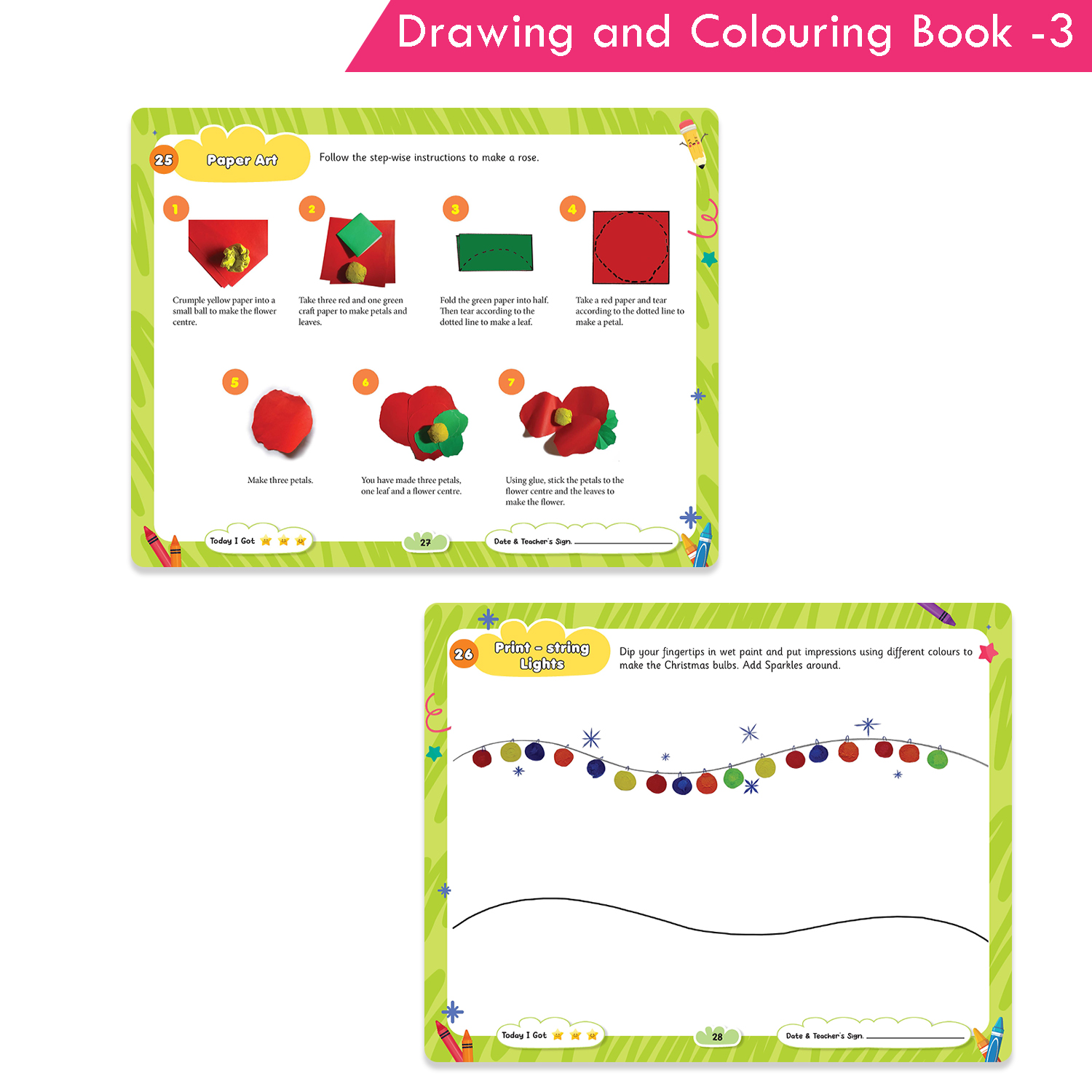 Rising Star Drawing and Colouring Book 3 - Image 7