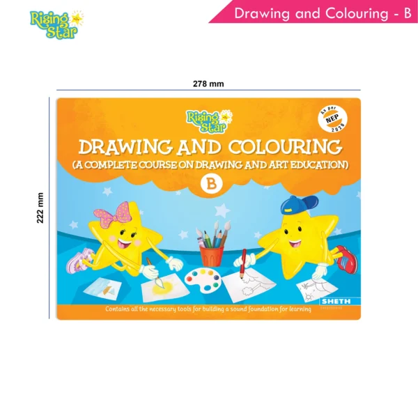 Rising Star Drawing and Colouring Book B - Image 9