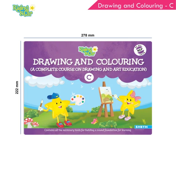 Rising Star Drawing and Colouring Book C - Image 9