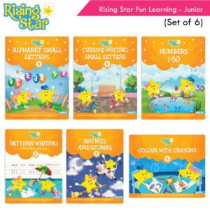 Rising Star Fun Learning Junior KG Book Set Set of 6 1