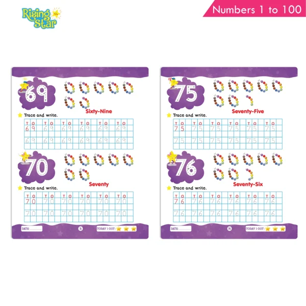 Rising Star Numbers 1 To 100 - Image 4