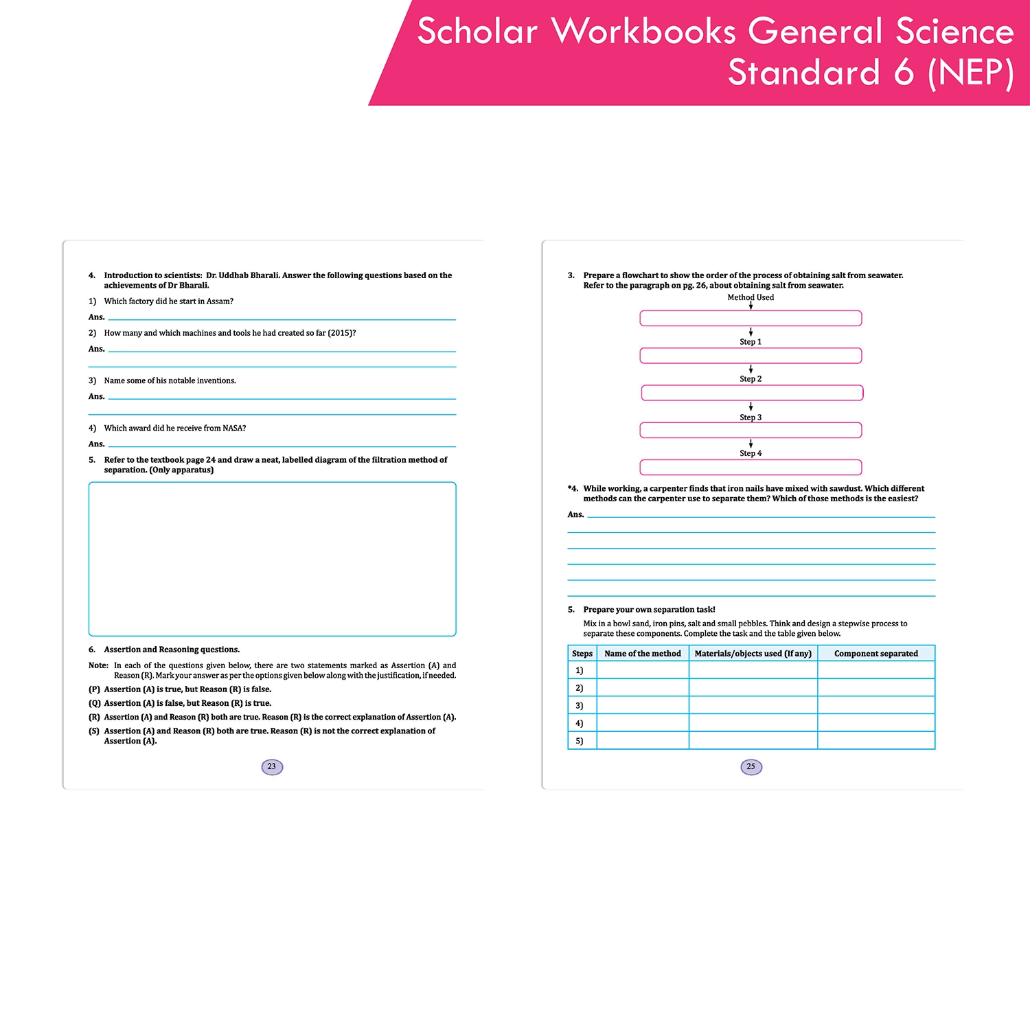 Scholar Workbooks General Science Standard 6 | Maharashtra State Board | NEP 2020 & SCF-FS 2024 - Image 7