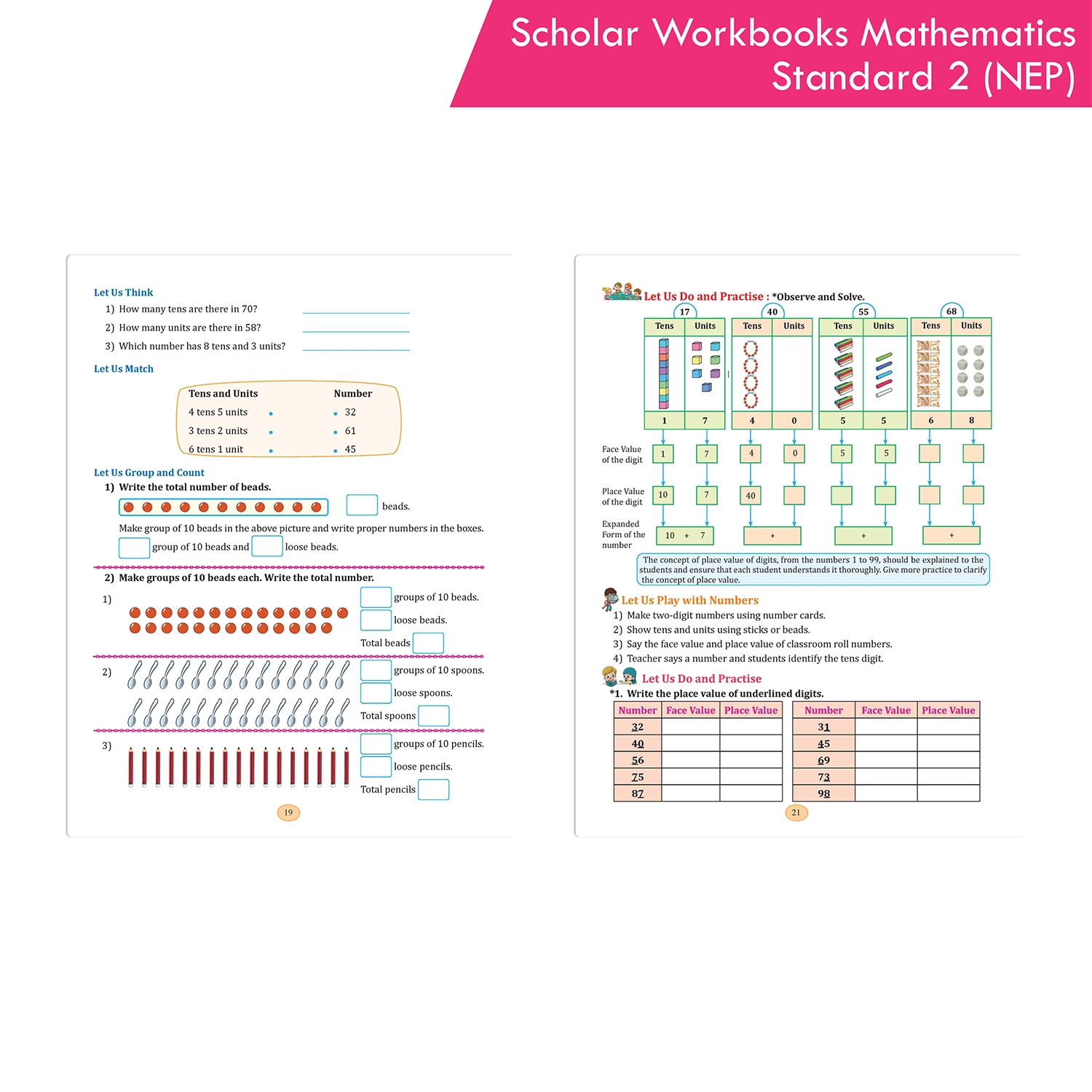 Scholar Workbooks Mathematics Standard 2 | NEP 2020 | Maharashtra State Board Syllabus Books - Image 6