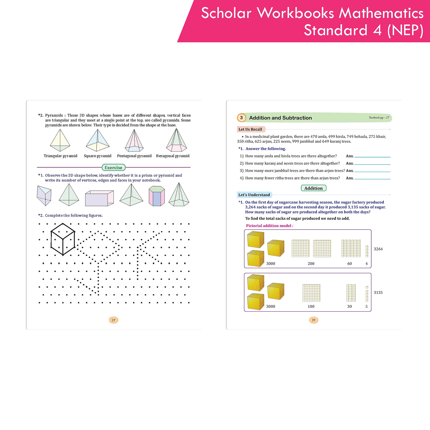 Scholar Workbooks Mathematics Workbook Standard 4 (NEP 2020 and SCF-FS 2024) - Image 8