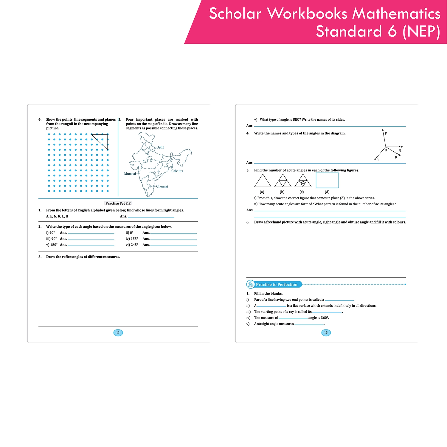Scholar Workbooks Mathematics Workbook Standard 6 | NEP 2020 | Maharashtra State Board Syllabus Books - Image 4