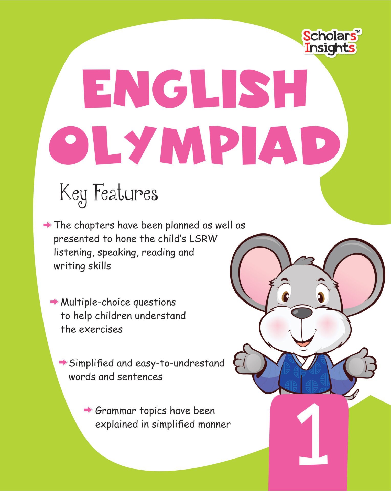 Scholars Insights English Olympiad Class 1 1 1