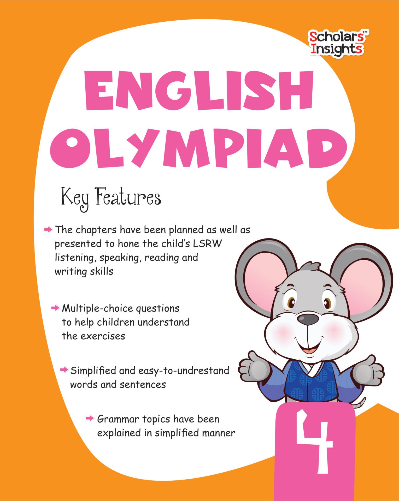 Scholars Insights English Olympiad Class 4 1 1
