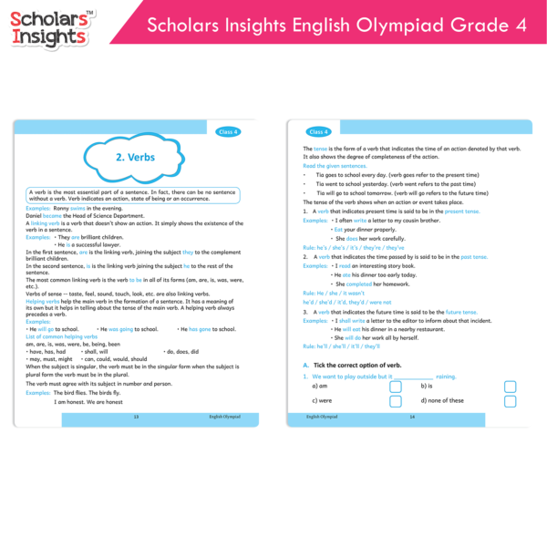 Scholars Insights English Olympiad Grade 4 - Image 4