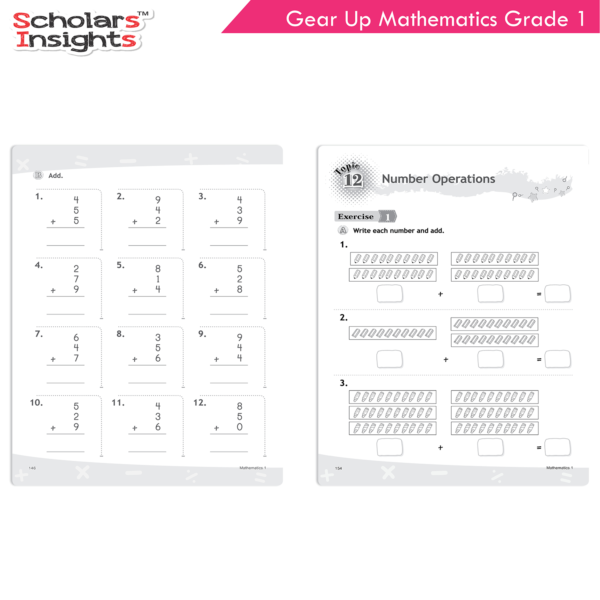 Scholars Insights Gear Up Mathematics Grade 1 - Image 7