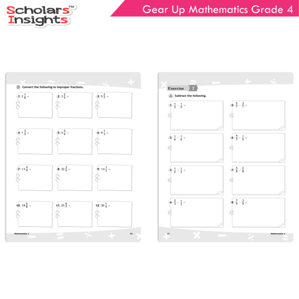 Scholars Insights Gear Up Mathematics Grade 4 - Image 3