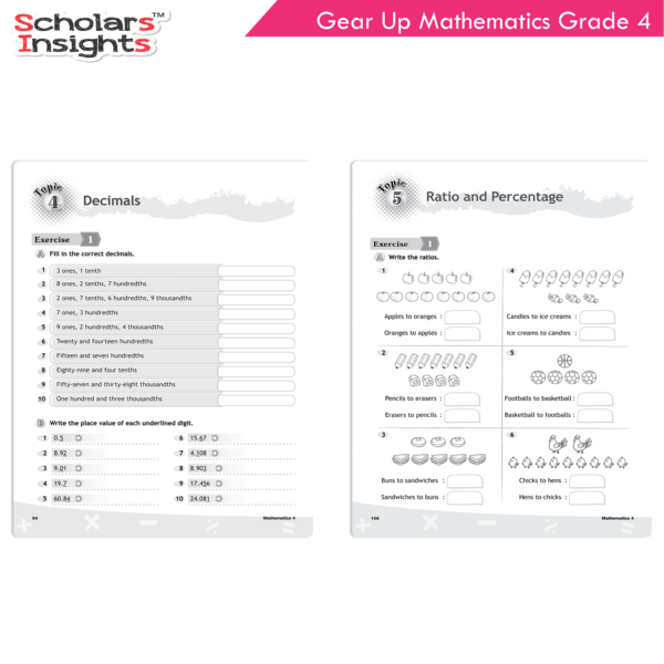 Scholars Insights Gear Up Mathematics Grade 4 - Image 4