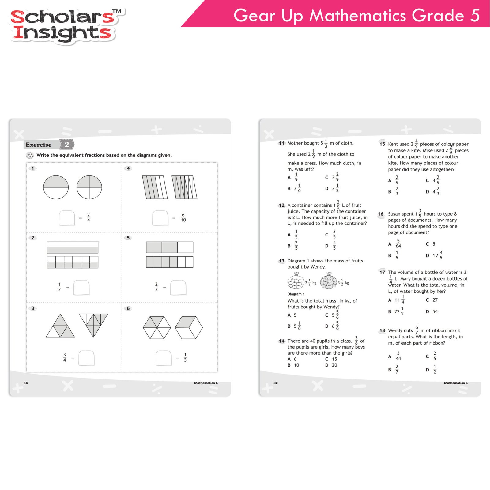 Scholars Insights Gear Up Mathematics Grade 5 5