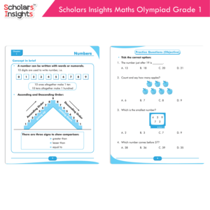 Scholars Insights Maths Olympiad Grade 1