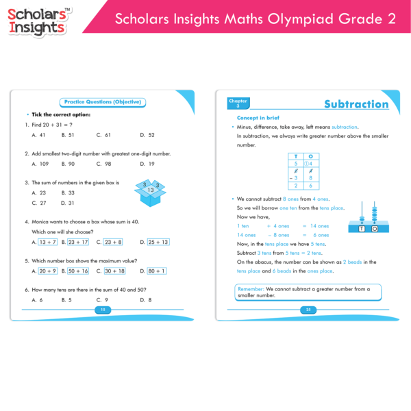 Scholars Insights Maths Olympiad Grade 2 - Image 4