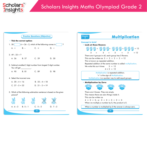 Scholars Insights Maths Olympiad Grade 2 - Image 5