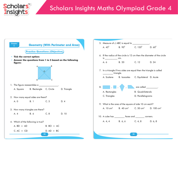 Scholars Insights Maths Olympiad Grade 4 - Image 8