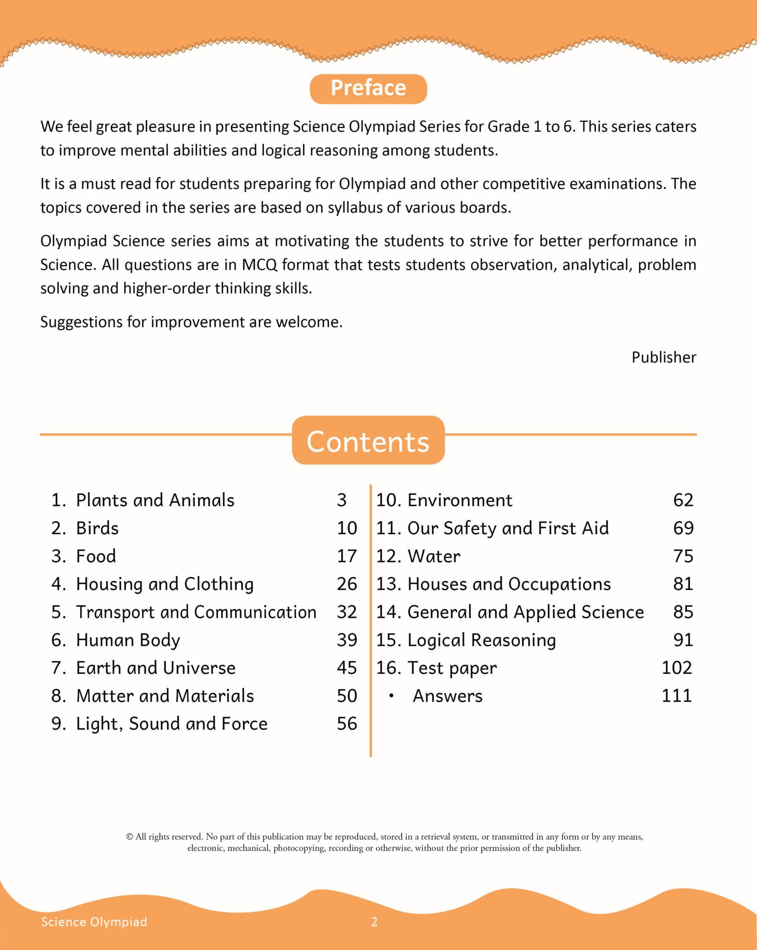 Scholars Insights Science Olympiad Grade 3 - Shethbooks | Official Buy Page  of SHETH Publishing House