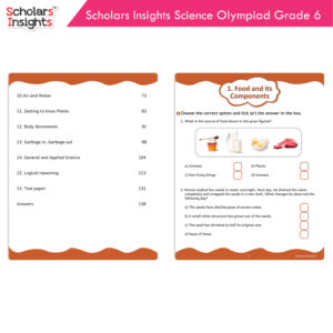 Scholars Insights Science Olympiad Grade 6