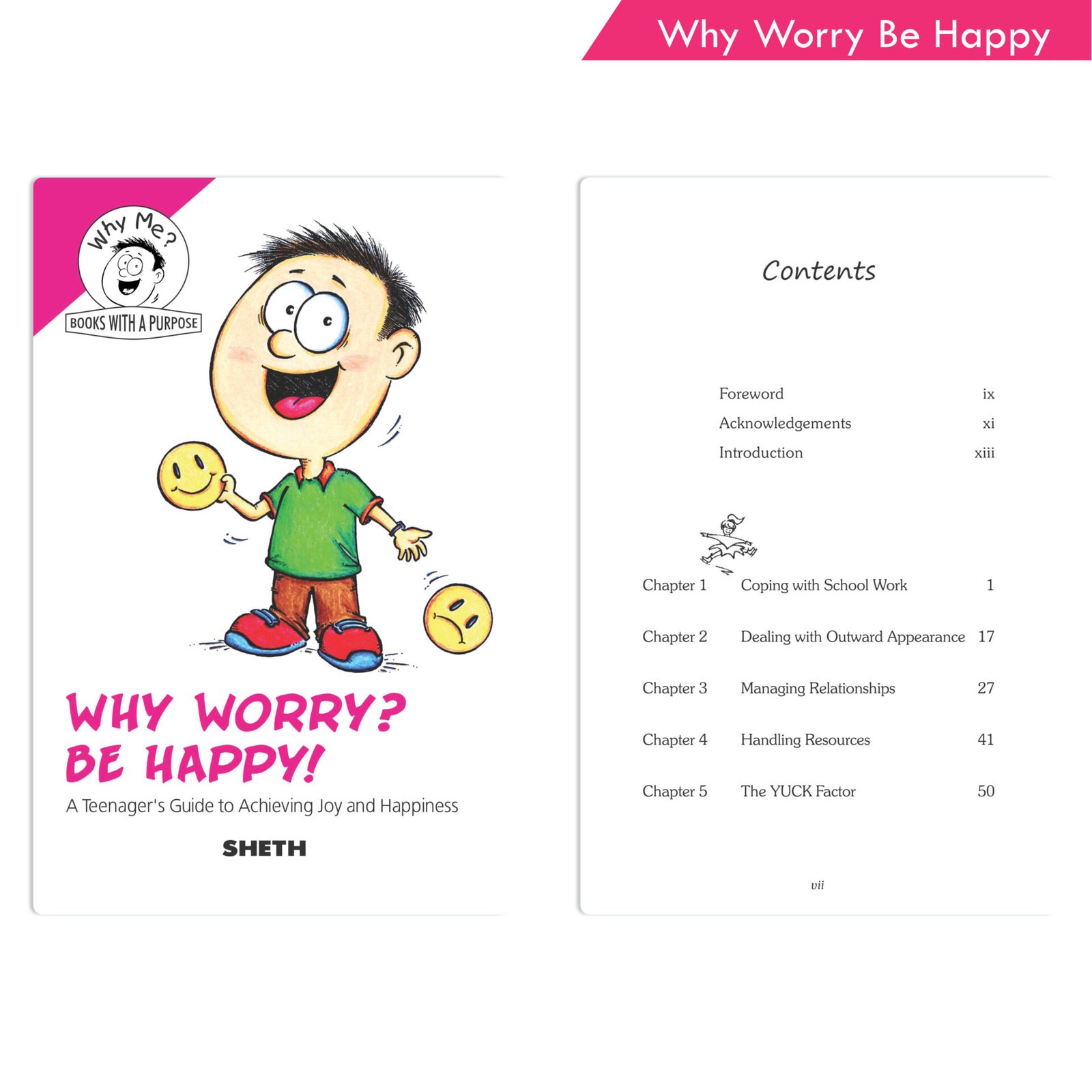 Sheth Books Why Me Series Why Worry Be Happy 3