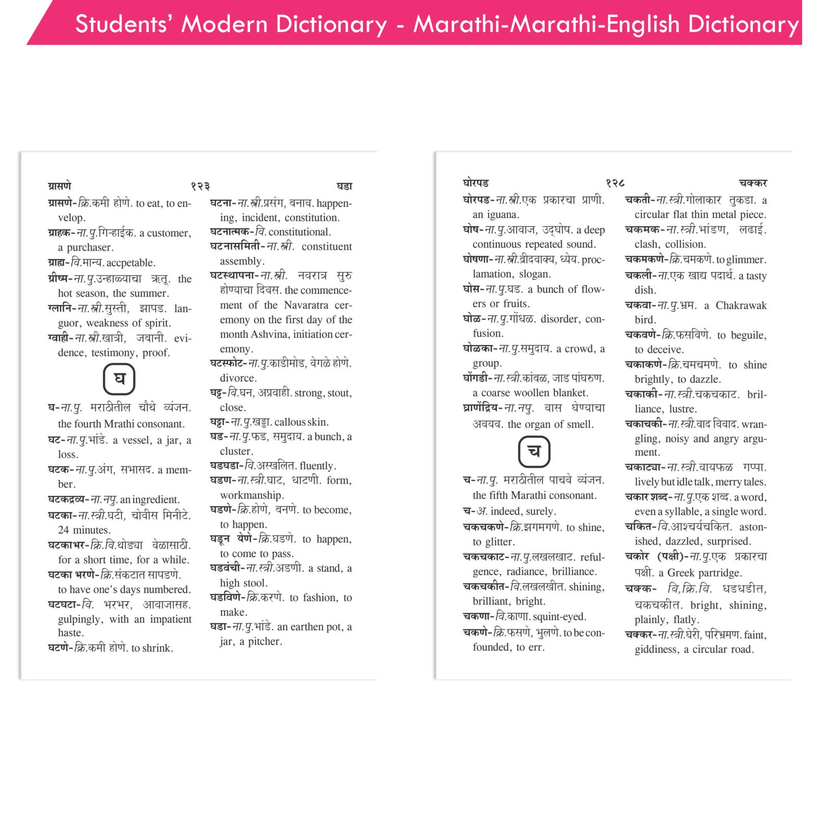 marathi meaning of word presentation