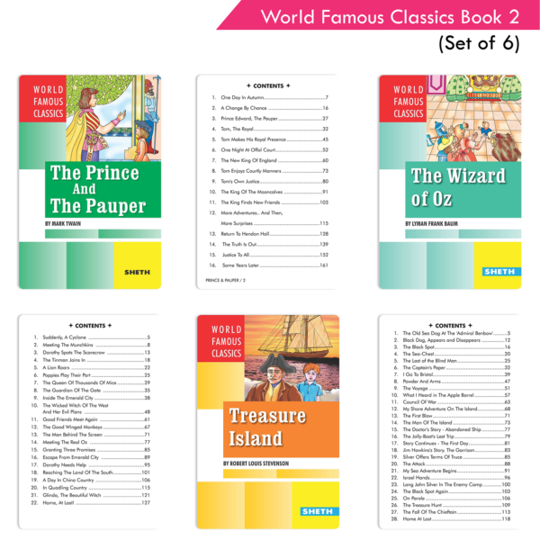 World Famous Classics Book 2 (Set of 6) - Image 3