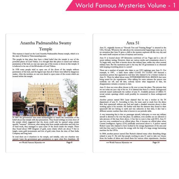 World Famous Mysteries Volume 1 - Image 3