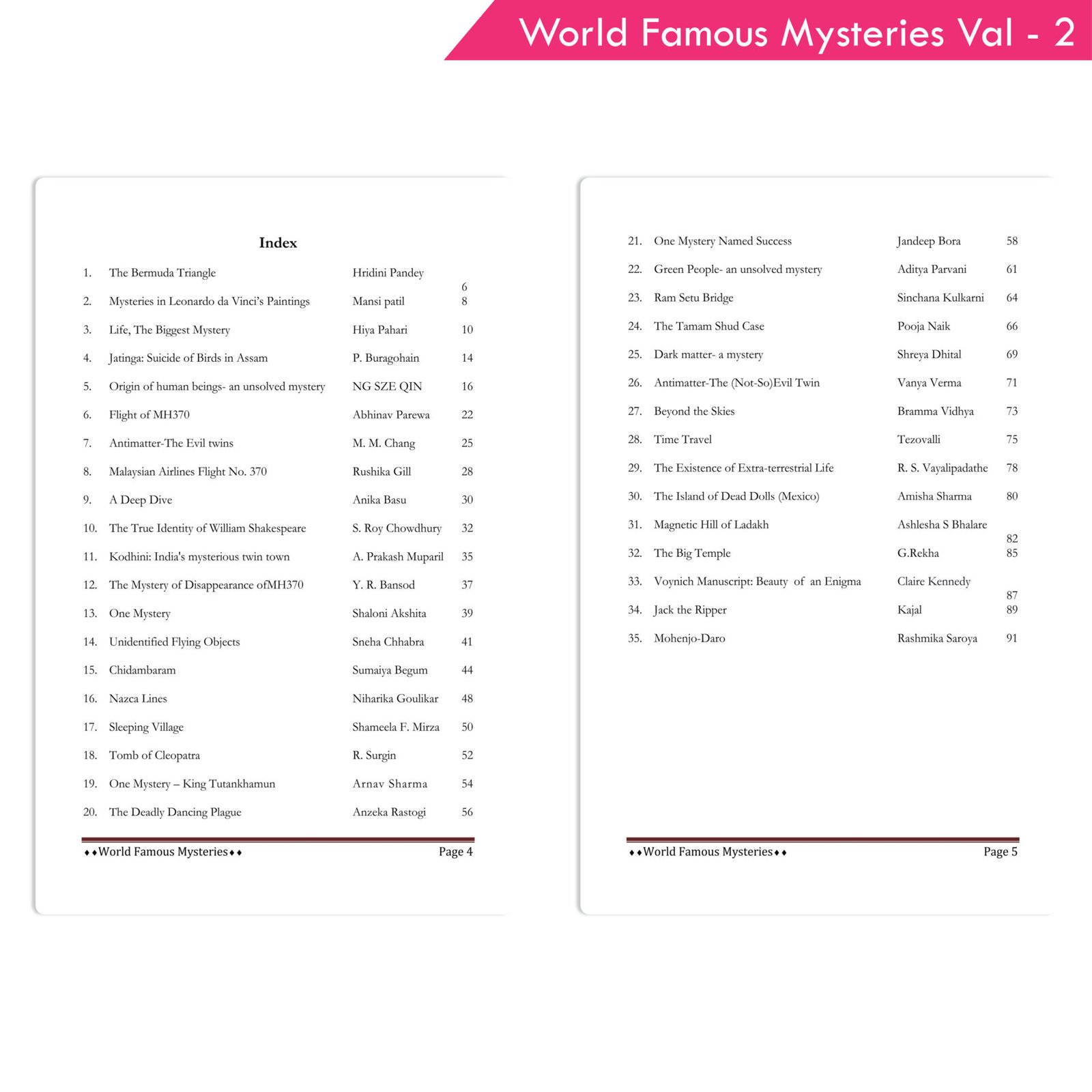 World Famous Mysteries Volume 2 3