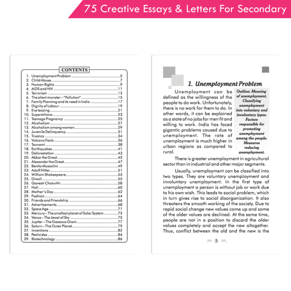 75 Creative Essays And Letters for Secondary - Image 2