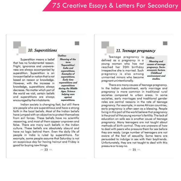 75 Creative Essays And Letters for Secondary - Image 7