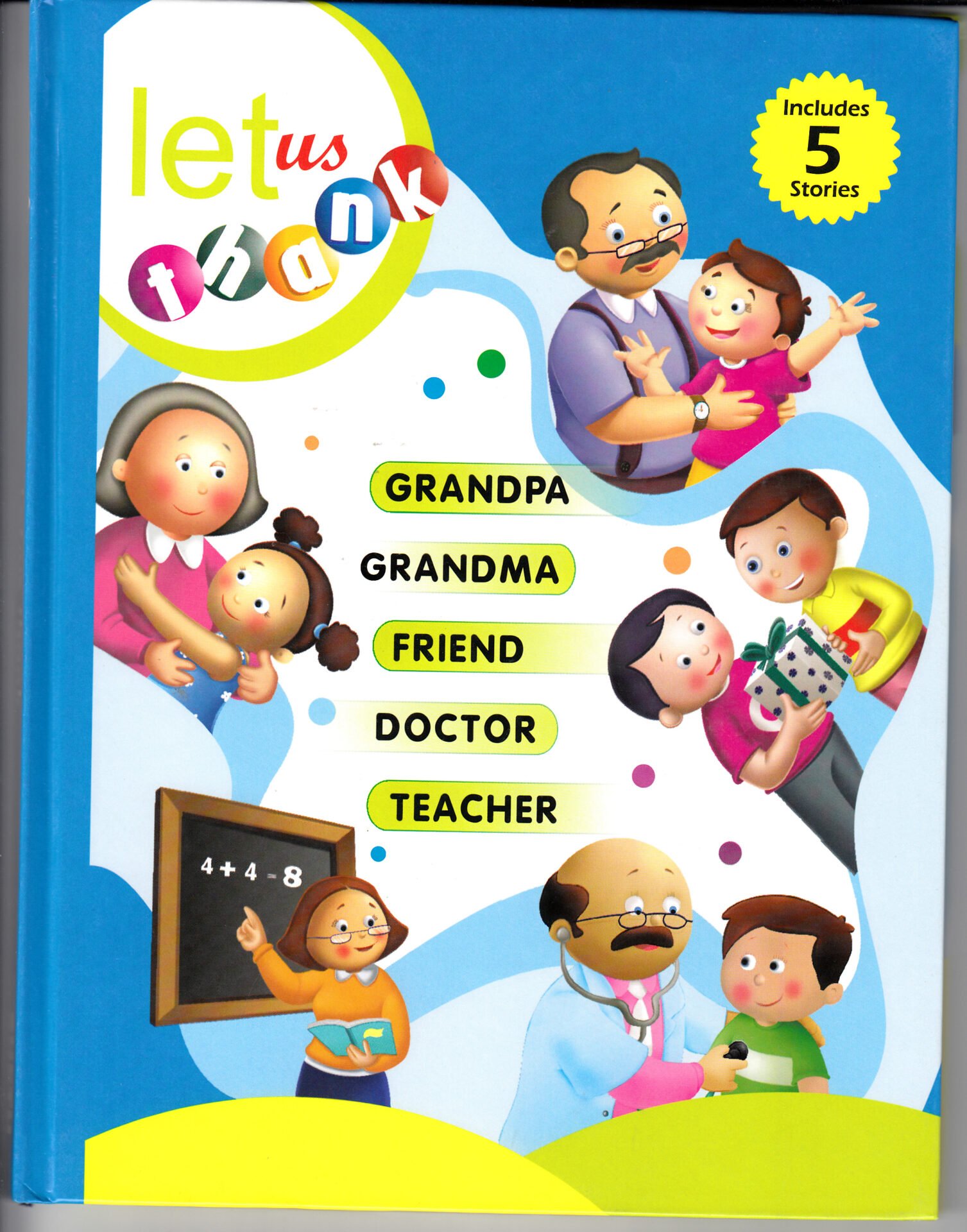 Jolly Kids Let Us Thank Grandpa Grandma Friend Doctor Teacher Hard Bound