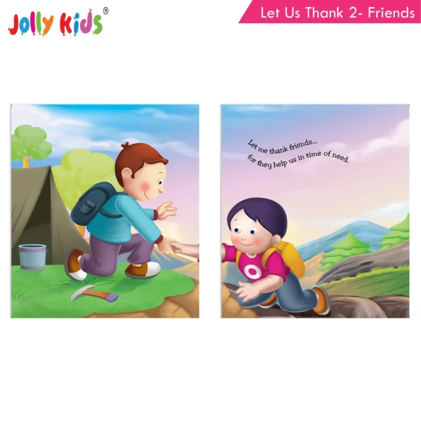 Jolly Kids Let Us Thank Grandpa- Grandma-Friends-Doctor-Teacher (Let Us Thank 2) (Set of 5) - Image 4