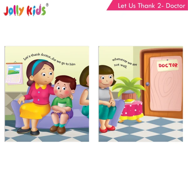 Jolly Kids Let Us Thank Grandpa- Grandma-Friends-Doctor-Teacher (Let Us Thank 2) (Set of 5) - Image 5