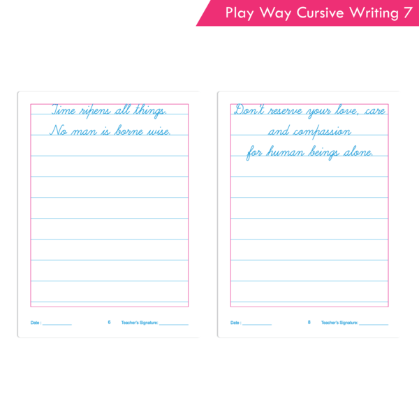Play Way Cursive Writing 7 - Image 3